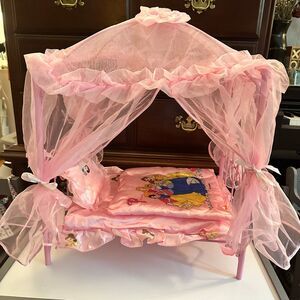 18” Doll Disney Princess Canopy Bed